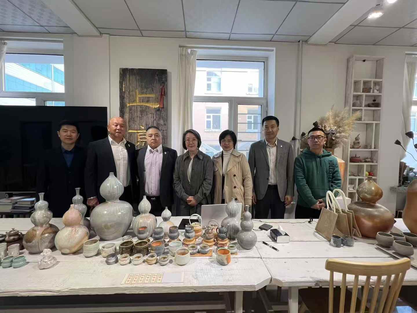 回访哈尔滨师范大学